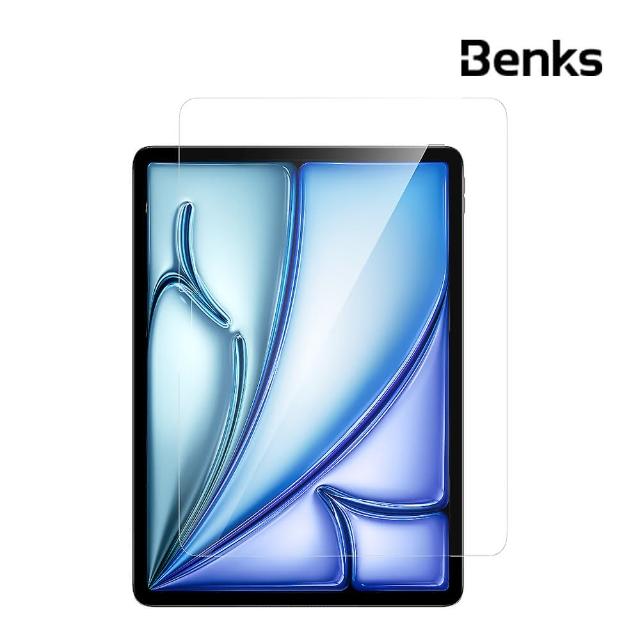 【Benks】防爆貼 iPad Air 13吋 2024(螢幕玻璃保護貼 保護貼 保貼)