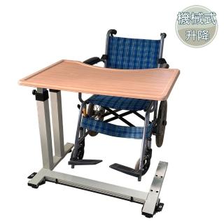 【Rollker羅克】多功能升降桌 側邊桌 床邊桌 無段調整 低底座(NO.366-機械式)