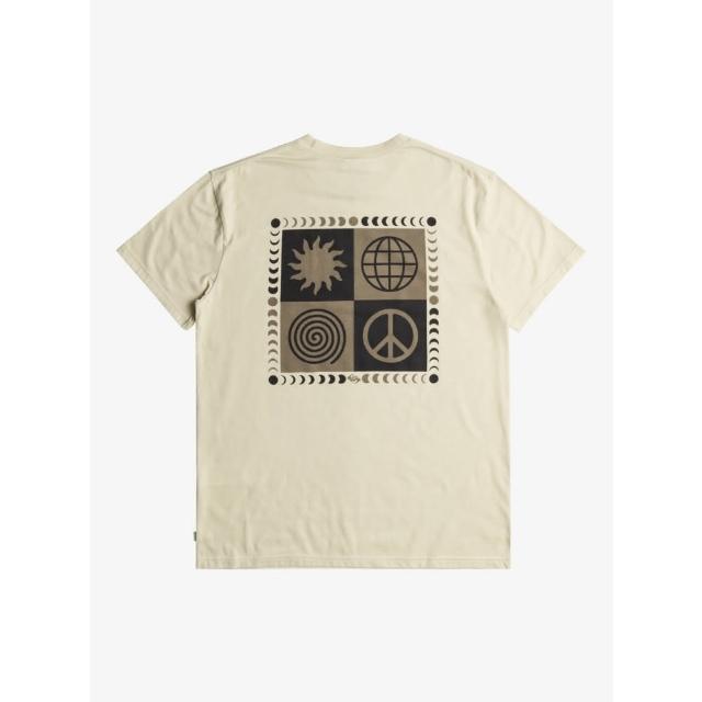 【Quiksilver】男款-PEACE PHASE SS TEE T恤-白色(EQYZT07586-00)