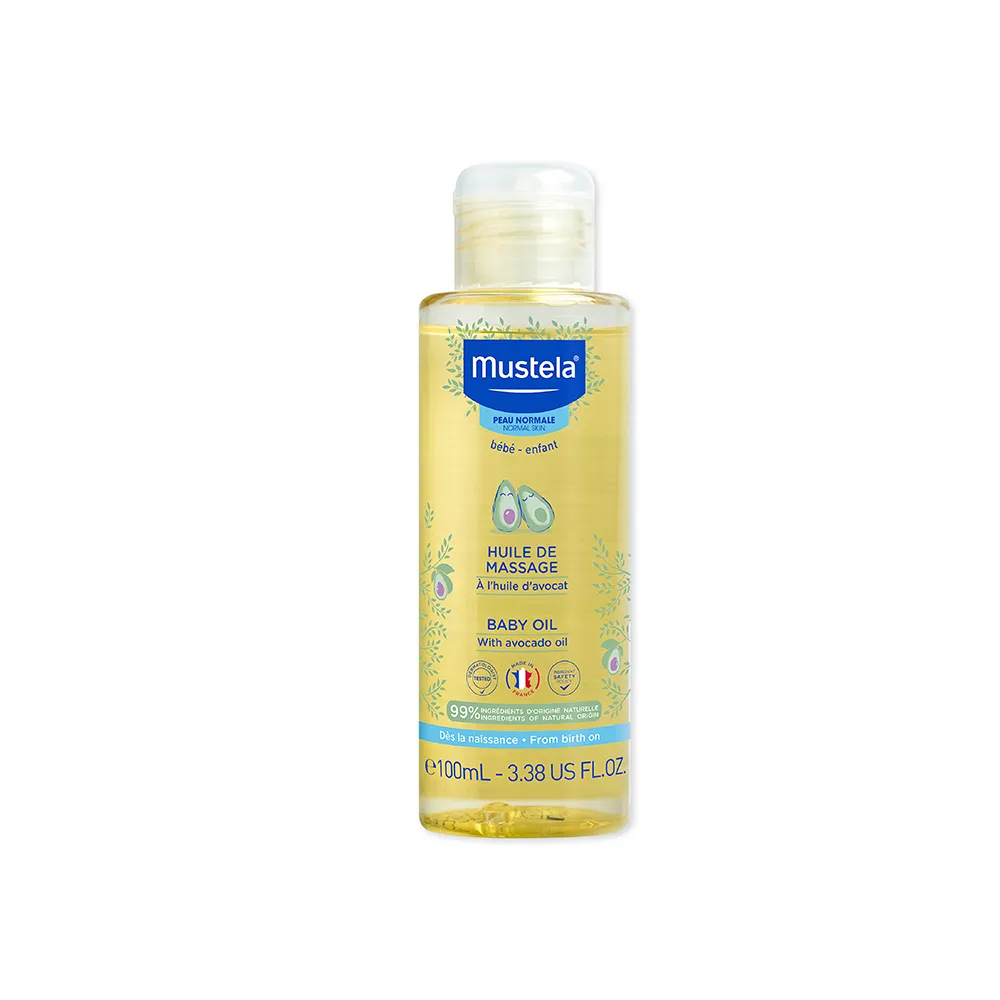 【Mustela 慕之恬廊】慕之幼 親子按摩油 100ml(寶寶油)