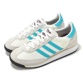 【adidas 愛迪達】休閒鞋 SL 72 RS 男鞋 女鞋 灰 藍 麂皮 皮革 復古 運動鞋 愛迪達(JI2495)
