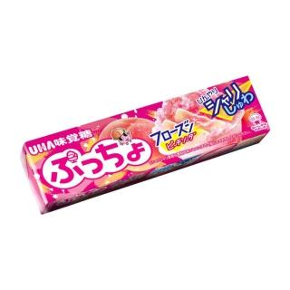 【UHA 味覺糖】水蜜桃風味噗啾條糖(50g)