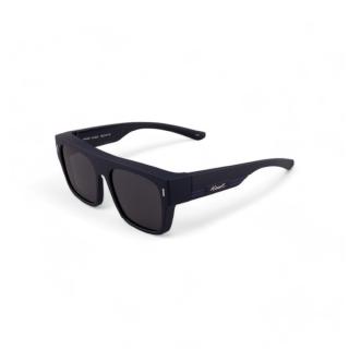 【Hawk 浩客】高質感偏光套鏡 外掛式偏光太陽眼鏡 HK2301 col.BL3(抗UV 防眩光 墨鏡 釣魚 開車 騎車)