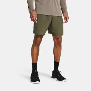 【UNDER ARMOUR】短褲 男款 運動褲 UA Woven Wdmk Shorts 綠 1383356390(L545)