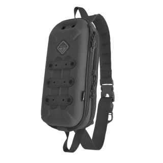 【Hazard 4】Bandoleer Mini Shell Sling 小型子彈型單斜肩硬殼包-黑色 WP-BDL-BLK(公司貨)