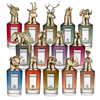 【PENHALIGON’S 潘海利根】獸首肖像系列淡香精75ml(公鹿/狐狸/龍首/獵犬/山羊/靈貓/花豹/老鷹.國際航空版)