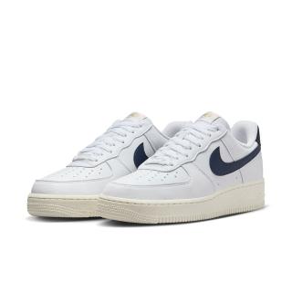 【NIKE 耐吉】休閒鞋 女鞋 男鞋 運動鞋 AF1 W AIR FORCE 1 07 NN 奶油海軍 FZ6768-100(3W5600)