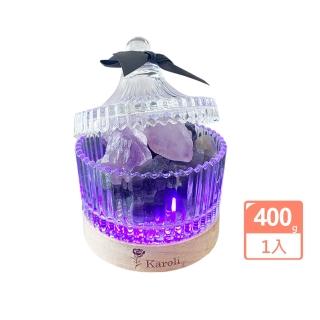 【Karoli】集氣能量淨化磁場水晶石*1入(水晶擴香燈 擴香杯 擴香石 香氛燈 能量水晶)