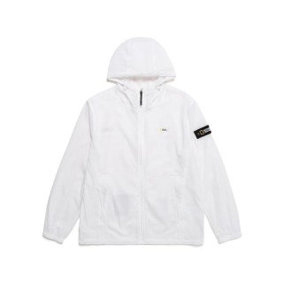 【國家地理服飾官方旗艦】WALLACE 輕量防風外套 - 白色(換季必備風衣外套)