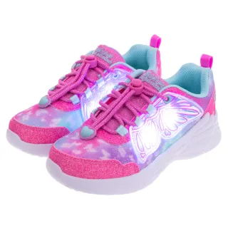 【SKECHERS】女童系列 燈鞋 DREAM RACER(303055LPKTQ)