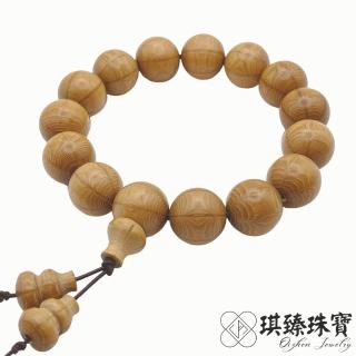 【琪臻珠寶】天然五臺山降龍六道木20mm圓珠手串手珠(六道木老料 開運平安 隨機出貨 母親節禮物)