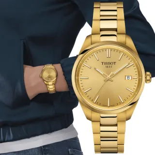【TISSOT 天梭】PR100系列 快拆錶帶 時尚簡約腕錶 618 週年慶 推薦(T1502103302100)