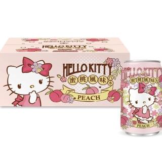 【Hello Kitty】風味汽水(蜜桃口味330mlx12入/箱)