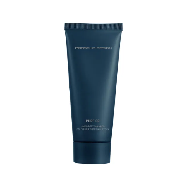 【Porsche Design 保時捷】純粹時光男性淡香精2合1洗髮沐浴膠 100ml(專櫃公司貨)