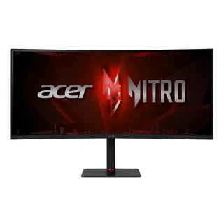 【Acer 宏碁】福利品 XV345CUR V3 34型 VA 180Hz電競螢幕(1000R/FreeSync/HDR10/0.5ms/內建喇叭)