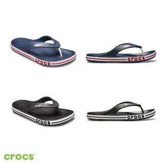 【Crocs官方直營】中性鞋 貝雅卡駱班人字拖(205393)