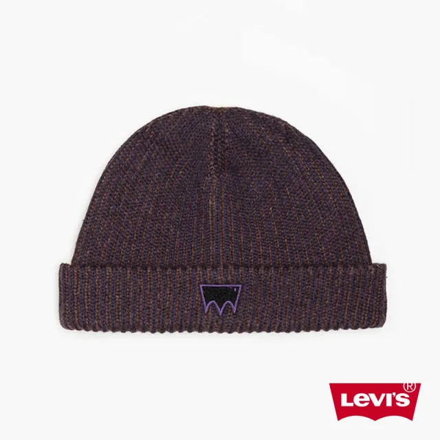 【LEVIS 官方旗艦】Skateboarding™滑板系列 男女同款針織帽 人氣新品 000J9-0001