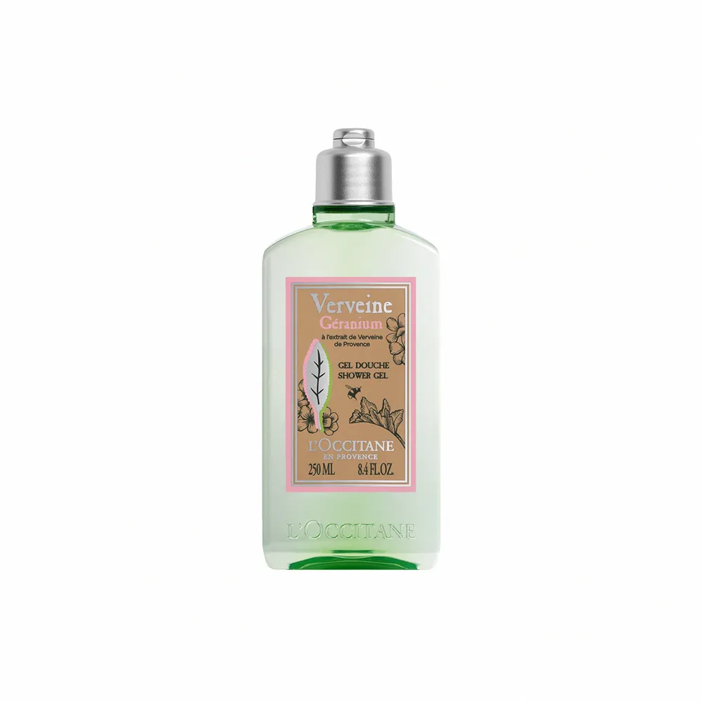 【L’Occitane 歐舒丹】官方直營 天竺葵馬鞭草沐浴膠/沐浴乳250ml