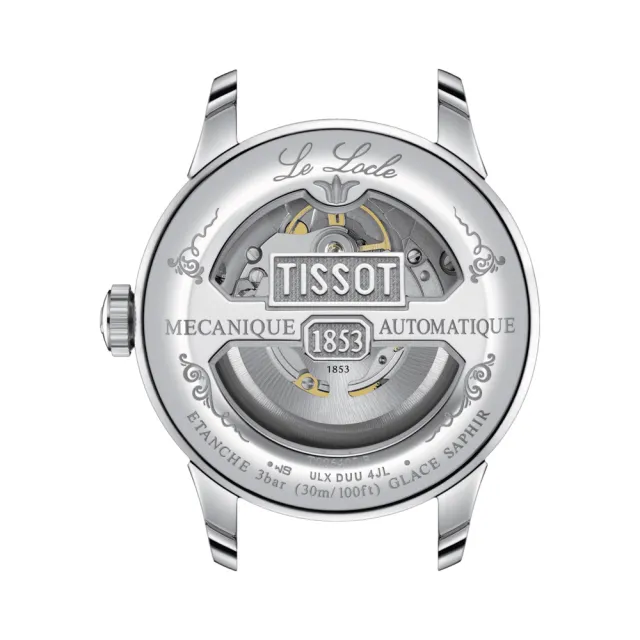 【TISSOT 天梭】力洛克系列 羅馬字 機械腕錶 錶 週年慶 雙11 (T0064071103303)