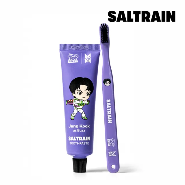 【SALTRAIN】BTS x 玩具總動員聯名牙膏牙刷旅行組 70g 任選(防彈少年團 TinyTAN 專櫃公司貨)