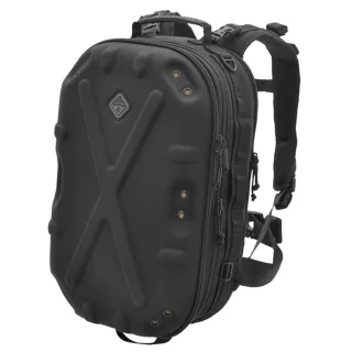 【Hazard 4】Pillbox Hardshell Backpack 戶外生存遊戲 硬殼雙肩後背槍包 BKP-PBX-BLK(公司貨-黑色)