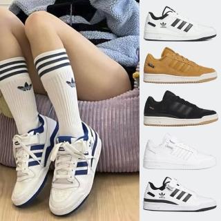 【adidas 愛迪達】運動鞋 慢跑鞋 休閒鞋 多款 FORUM LOW CL(IH7830&IE7204)