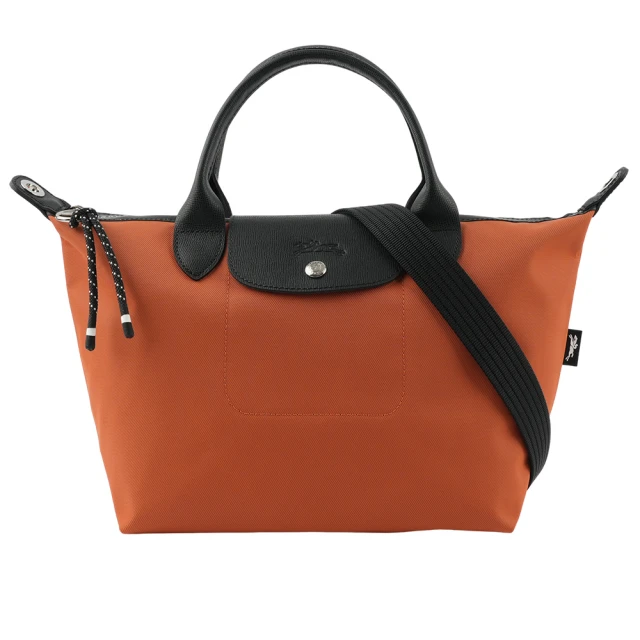 LONGCHAMP S號 LE PLIAGE ENERGY 再生帆布二用包(赭黃色)