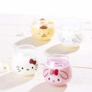 【SANRIO 三麗鷗】日本製 Sanrio玻璃杯 任選2款 水杯 320ml(Kitty / 美樂蒂 / 布丁狗 / 大耳狗 / 酷洛米)