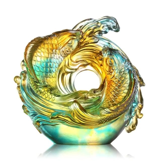 【琉璃工房】LIULI 無雙通寶 雙魚/入厝禮(入厝禮/升官/退休/生日/開店/調職)