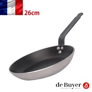 【de Buyer 畢耶】『CHOC系列』超耐用加厚平底不沾鍋26cm