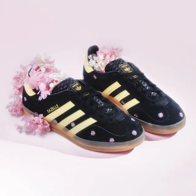 【adidas 愛迪達】GAZELLE 休閒鞋 運動休閒鞋 德訓鞋 滑板 復古 女鞋- Originals IF4490