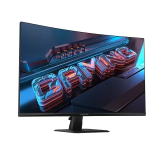 【GIGABYTE 技嘉】GS32QC 32型 VA 2K 165Hz 曲面電競螢幕(1500R/HDR/FreeSync/TUV護眼)