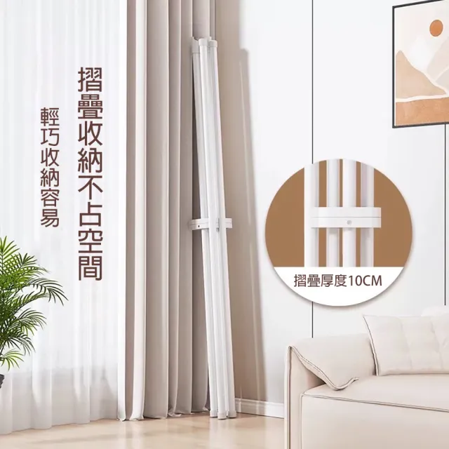 【Easy Life 家居館】簡約日系風雙桿曬衣架 吊掛衣架(掛衣架 吊衣架 晾曬衣架)