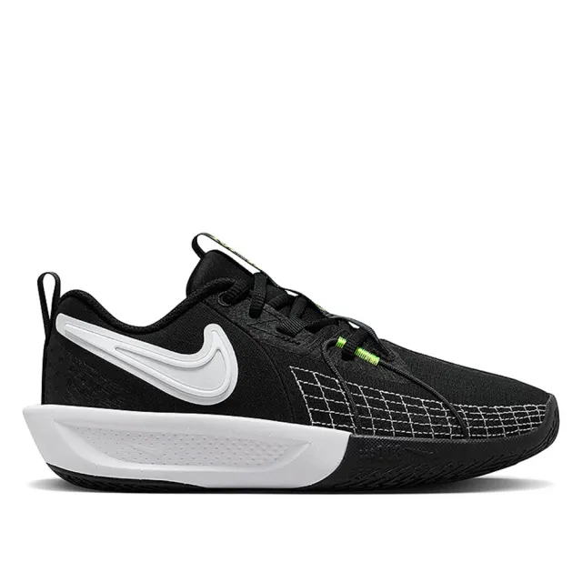 【NIKE 耐吉】運動鞋 籃球鞋 女鞋 中大童 男鞋 G.T. CUT 3 GS 黑白 緩震 實戰(FD7033001)