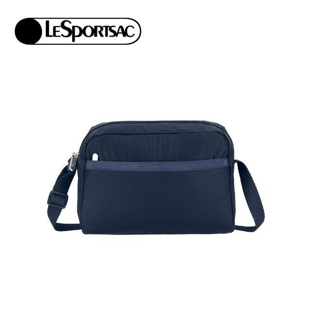 【Lesportsac】DANIELLA CROSSBODY 拉鍊斜背包 雙11 優惠(深海藍)