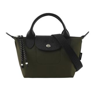 【LONGCHAMP】LE PLIAGE ENERGY 迷你再生帆布二用包(卡其色)