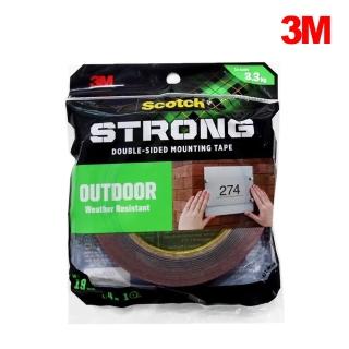 【青禾坊】3M Scotch超強力雙面膠 4米長-戶外用(雙面膠 黏貼膠帶 強力膠帶)
