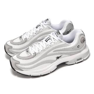 【REEBOK】慢跑鞋 Premier Pump Paris Trainer 男鞋 銀 白 充氣式 復古跑鞋(100204587)