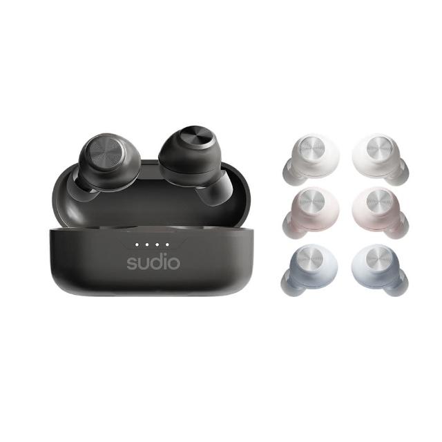 Sudio T3 藍芽耳機為入耳式設計，輕巧僅33g，配備麥克風支援通話，TYPE-C 充電相容 Android iOS 系統。顏色選擇黑、粉藍、粉紅、白，中國製造，享18個月保固，NCC CC AF24LP1170T0 及 BSMI R38900 認證，完美適合日常音樂與通勤使用。