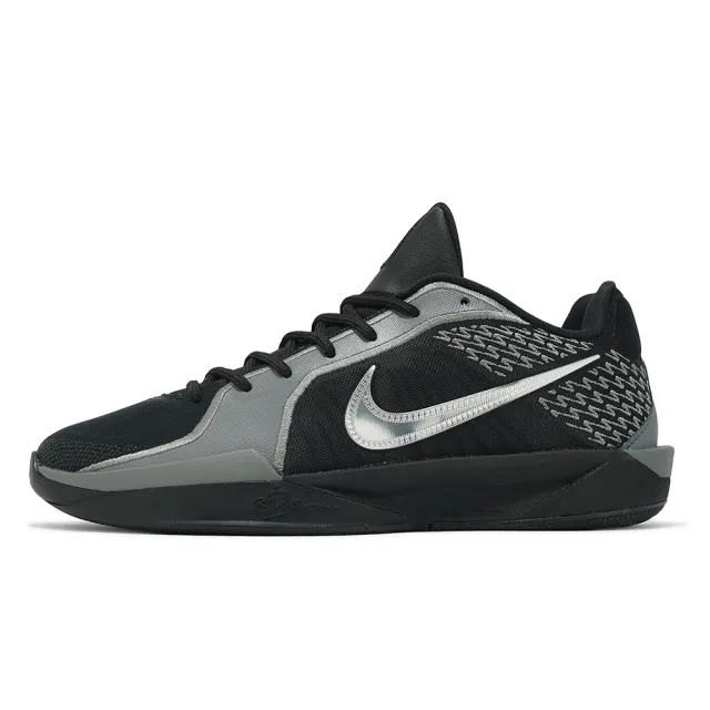 【NIKE 耐吉】籃球鞋 Sabrina 2 EP 女鞋 男鞋 黑 銀 Mirrored 莎賓娜 氣墊 運動鞋(FZ1517-001)