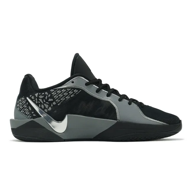 【NIKE 耐吉】籃球鞋 Sabrina 2 EP 女鞋 男鞋 黑 銀 Mirrored 莎賓娜 氣墊 運動鞋(FZ1517-001)