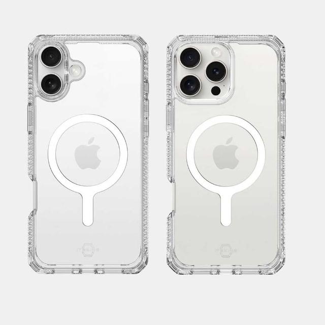 【ITSKINS】iPhone 16 / Plus / Pro / Pro Max HYBRID R CLEAR-防摔保護殼(兼容MagSafe)