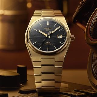【TISSOT 天梭 官方授權】PRX NBA 達米安·利拉德特別版機械錶 畢業禮物 送禮(T1374073305100)