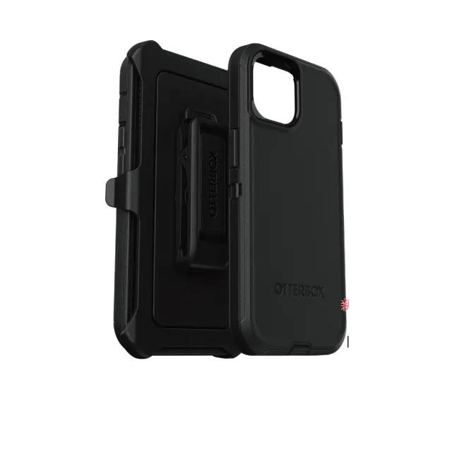 【OtterBox】iPhone 16 Pro 6.3吋 Defender 防禦者系列保護殼-黑(支援MagSafe)