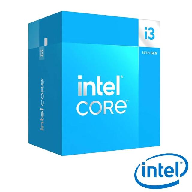 【Intel 英特爾】Intel Core I3 14100中央處理器 盒裝(四核心)