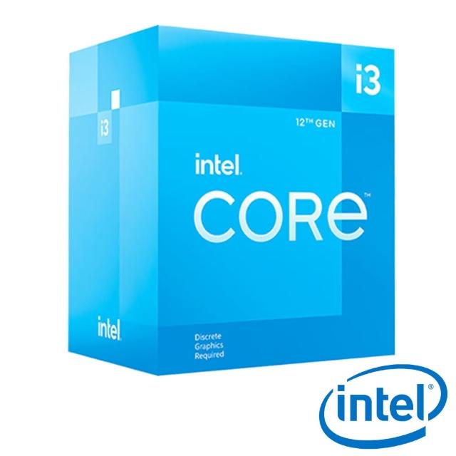 【Intel 英特爾】Intel Core I3 12100中央處理器 盒裝(四核心)