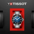 【TISSOT 天梭 官方授權】SEASTAR2000海星系列 潛水機械腕錶 禮物推薦 送禮首選(T1206071104101)