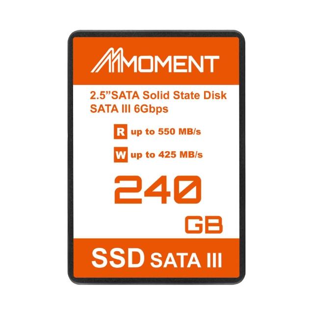 【Moment】MS12 240GB 2.5吋 SATAIII SSD 固態硬碟(SATA III 240G)