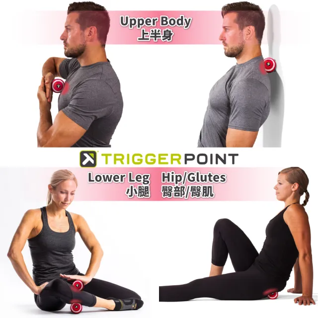 【TRIGGER POINT】MBX硬度強化版按摩球(紅色)