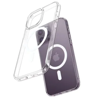 【Mcdodo 麥多多】iPhone 13/14/14 Pro/14 Plus/14 Pro Max 磁吸手機殼防摔殼保護殼 晶透